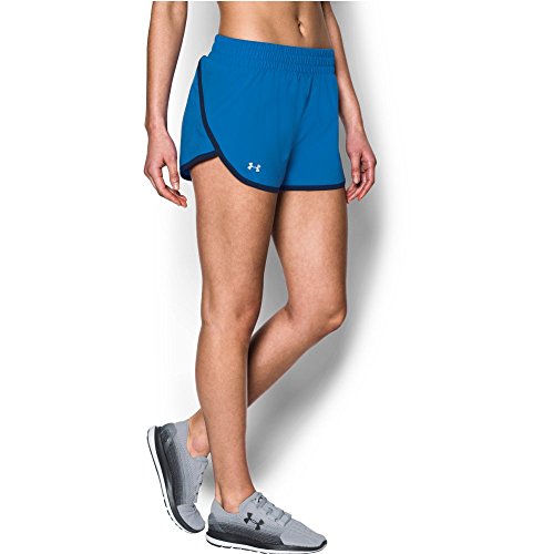 Under Armour Women's Endeavor Short, Mediterranean/Midnight Navy, Medium