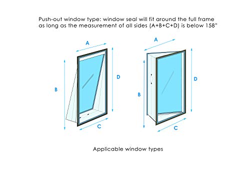 4 Window+Seal+AC+Unit+Conditioner