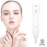 Mole Removal Pen Portable USB Charging Freckles Dark Spot Nevus Tattoo Dot Mole Remover Beauty Skin Machine with LCD Display Perfect for Removing Skin Tag by Blinbling