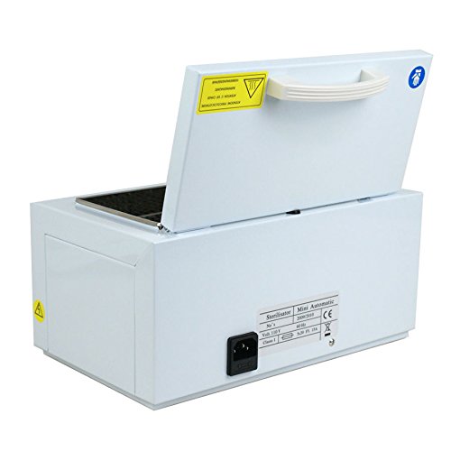 NSKI High Temperature Dry Heat Sterilizer Cabinet UV Disinfection Box Lab Vet Tattoo Autoclave Magnifer - Thumbnail 3