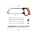 Mini hand saw,magic saw, 8pc Handsaws Set Universal Hand Saw Kit Toolbox Of Multi Blades Set Works As Hacksaw Coping Bow Jab Rip Pruning Chain Handsaws A Cutter Suitable To Cut Wood PVC Pipes Glass …