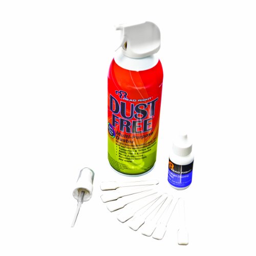 Read Right Keyboard Clean Kit, 1 oz. Solution with 8 Swabs and 10 oz. Multi-Purpose Duster (RR1263)