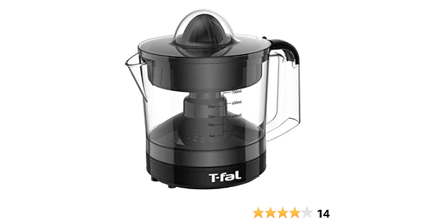 Tefal Zp2028mx Exprimidor Negro Basico : Amazon.com.mx: Hogar y Cocina
