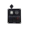 IZTOSS-led-3-gang-DC12V24V-switch-panel-with-led-power-socket-42A-dual-USB-voltmeter-and-wiring-kits