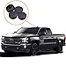 JIAYI Frame Tube Hole Plugs Rear Wheel Well Cover for 1999-2018 Silverado 1500 & Sierra 1500 4PC Set