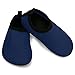 L-RUN Toddlers Boys Girls Aqua Socks for Swimming Walking Soft Navy 12-18 Month=EU19-20