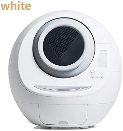 ZguZM Automatic Litter Box,Cat Toilet Bedpan Fully Enclosed High Capacity Intelligent Induction Easy To Disassemble And Clean Smooth Operation