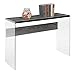 Convenience Concepts SoHo Console Table/Desk, Weathered Gray