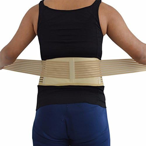 Adjustable Tourmaline Self-heating Magnetic Therapy Waist Belt Lumbar Support Back Waist Support Brace Double Banded aja lumbar