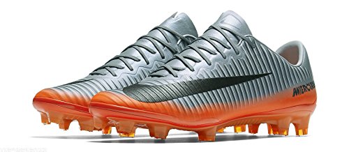 Nike Mercurial Vapor XI CR7 FG 852514-001 Cool Grey/Hematite Men s Soccer Cleats (8.5)