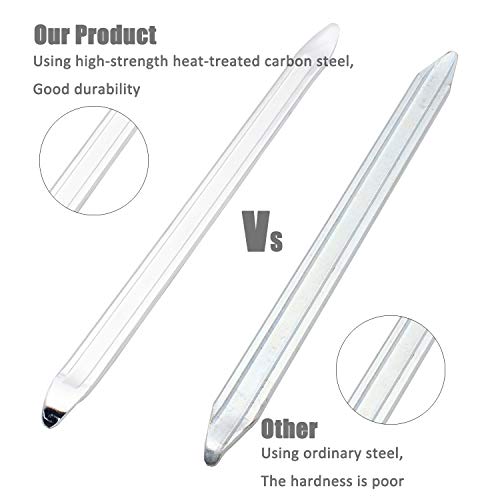 GIDIBII Tire Iron Set, 12in Remove Tyre Tools, Tire Changing Tool Kit (3 PCS) for Bicycle, Motorcycle, Car - Thumbnail 2