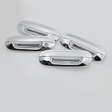 E-Autogrilles 4 Door Handle Cover for 02-09 Chevy Trailblazer/GMC Envoy/00-05 Cadillac DeVille/06-11 DTS/03-07 CTS/03-08 Isuzu Ascender/04-07 Buick Rainier/02-04 Oldsmobile Bravada/05-09 Saab 9-7x