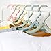 16 pcs Travel Hangers Portable Collapsible Clothes Hangers Folding Hangers Travel Laundry Accessories Space Saving for Clothes(16 pcs with 6 Clips)