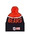 New Era Chicago Bears 2015 Sport Knit Cuffed Pom Knit Cap/Beanie