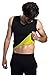 Roseate Men's Body Shaper Hot Sweat Workout Tank Top Slimming Sauna Vest Neoprene Compression Thermal Shirt 3XL