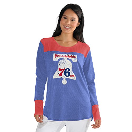 Touch by Alyssa Milano NBA Philadelphia 76ers Blindside Thermal Plus, 3X, Royal