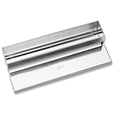 Ateco Stainless Steel Terrine Mold with Cover, Round Bottom, 11.75- by 2.25-Inches