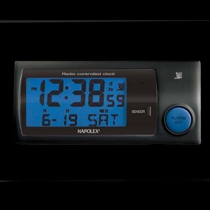 Amazon ナポレックス 車用 電波時計 Fizz ブラック センサー付バックライト カープラグ給電 Dc12v 角度調整可 Napolex Fizz 842 車 バイク 車 バイク