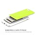 iPhone 6s Plus Case, DesignSkin [Slider] [Sliding Card Slot] Extreme Heavy Duty 3-Layer Bumper Protection Wallet Cover with Card Holder for iPhone 6s Plus (2015) / iPhone 6 Plus (2014) - Lime Green