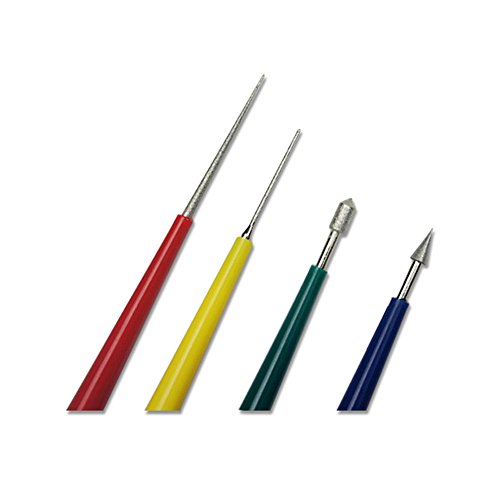 DMD 4Pcs Diamond Bead Hole Reamer Set - Thumbnail 2