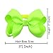 JOYOYO 40Pcs Boutique Grosgrain Ribbon Hair Bows Pigtail Holders Elastic Ties Hair Bands For Girls Schoolgirls Teens Gifts In Pairs