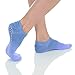 Great Soles Ombre and Leopard Print Non Skid Socks for Women - Non Slip Grip Yoga Socks for Pilates, Barre, Ballet