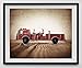 Vintage Fire Truck Photo Print