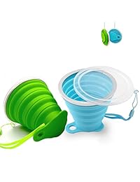 haiesee silicona taza de viaje plegable, certifica