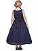 Bonny Billy Flower Girl Dress Glitter Wedding Maxi Gowns 7-8 Years Navy Blue