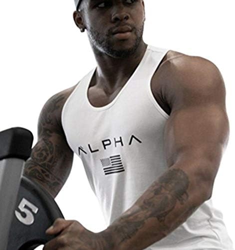 Changeタンクトップ メンズ 特価 筋トレ ノースリーブ 綿 マッスルフィット スポーツウェアボディビル トレーニングウェア