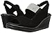 Skechers Cali Women's Rumblers Sparkle on Wedge Sandal, Black, 11 M US