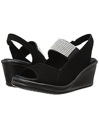 Skechers Cali Rumblers - Sandalias con cuña para mujer