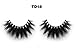 Invisible Transparent Band 3D Mink Fur Fake Eyelashes Women's Makeup False Lashes Hand-made Mink Lash 1 Pair Pack(TD18)