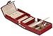WOLF 281204 Heritage Red Travel Mini Foldout Jewelry-Box