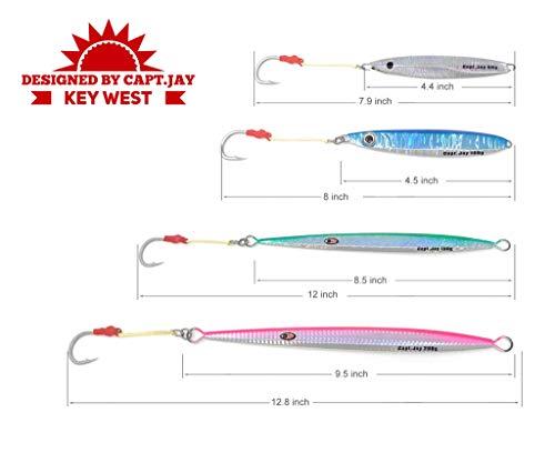 Fishing Saltwater jigs Speed Jigging Slow Jigging Pitching Lures,Vertical Jigging Artificial Lures Jigging Lure Fishing jigs (80g New Silver Grey, 80g)
