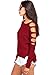 Zenana Women's Soft Knit Sweater w Shoulder Cutouts