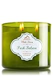 Bath & Body White Barn Fresh Balsam 3 Wick Candle 14.5 Oz