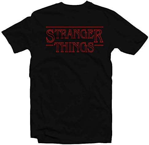 Netflix Stranger Things Inspired T-Shirt (Medium, Black)