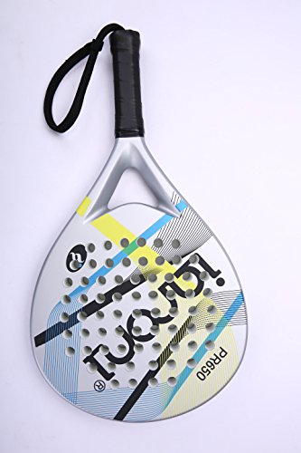 Platform Tennis Padel Beach Racket-IANONI Tennis Paddle With Carbon Fiber Face and EVA Memory Foam Core-Used Interchangeably for Padel,Paddle Tennis, Platform Tennis & Beach Tennis …