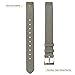 Fitbit Alta HR and Alta Bands Leather, Akale Genuine Leather Band With Buckle Replacement Wristband Small & Large for Fitbit Alta HR and Alta, Grey