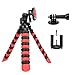 Tairoad 3 in 1 Flexible Mini Tripod for DSLR/Action Cam/Smartphone Bendable Tripod Selfie Monopod