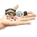Dr.Beauty 100 pcs Miniatures Fairy Garden Accessories Miniature Ornament Kit with Tweezer Outdoor Plant Decoration DIY Décor Kit