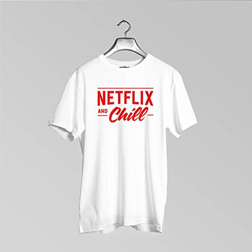 netflix and chill t shirt india