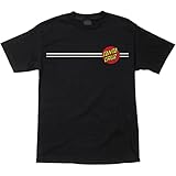 Santa Cruz Mens Classic Dot Regular Short-Sleeve Shirt