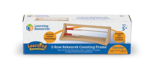 Learning Resources 2-Row Rekenrek Counting Frame