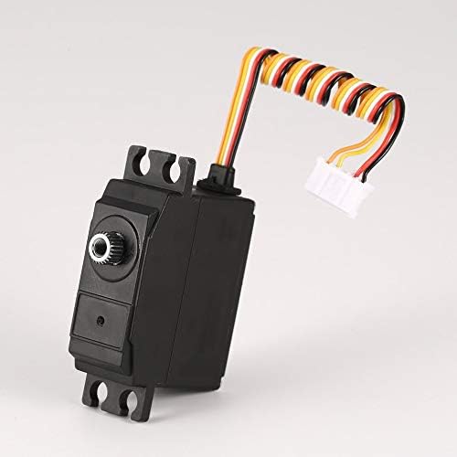 leonBonnie 25g Metal Gear Servo 4.8-6V Upgraded for 1/12 Wltoys 12428 12423 RC Car Truck Steering Part Accessories