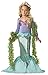Girls Little Mermaid Princess Costume, Sequins Fancy Dress up Halloween party (110CM(3-4T)-M, Green-Purple)
