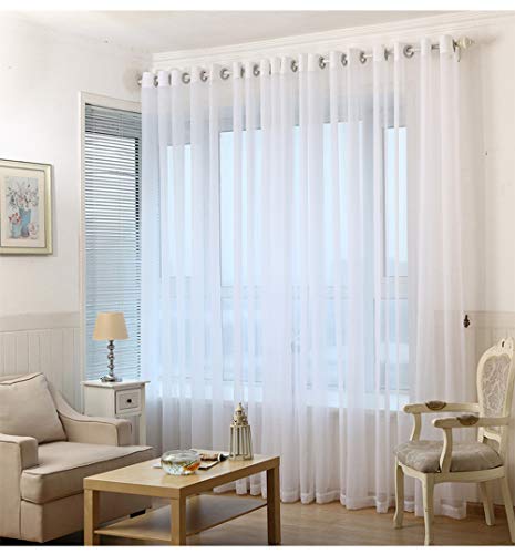 LIFONDER Transparente Pavillon-Vorhänge für den Außenbereich, 2 Paneele für den Innen- und Außenbereich, wasserdicht… – Bild 3