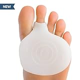 Metatarsal Ball of Foot Gel Pad Cushion (2pcs) by Dr.Step - Comfortable,Durable - Rapid Foot Pain Relief