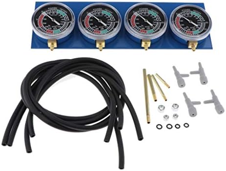 Petsola バキュームゲージキャブレターシンクロナイザーバランサーモーターサイクルカーエン4気筒